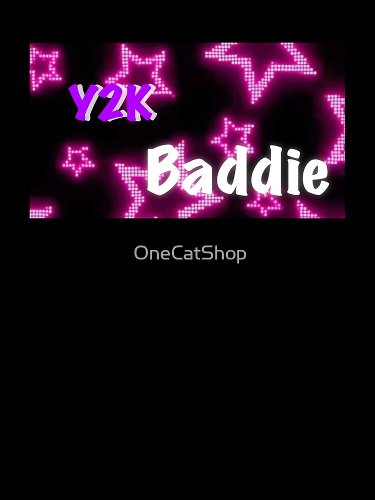 Y2K Baddie Purple Sticker Year 2000 Baddie Purple Sticker by OneCatShop
