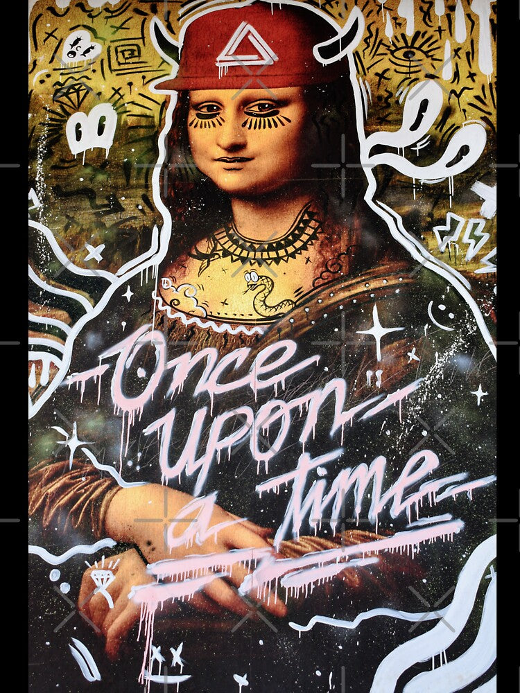 Mona Lisa Colorful Pop Art by LuMarks