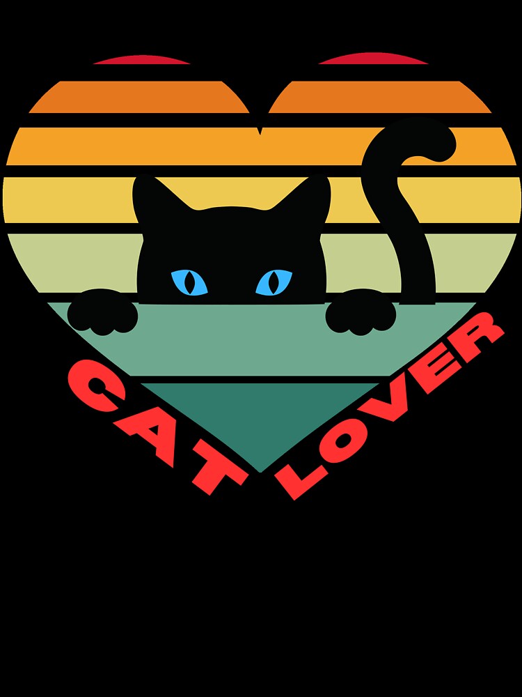 Cat Lover for cat mom cat dad by Mega Foo