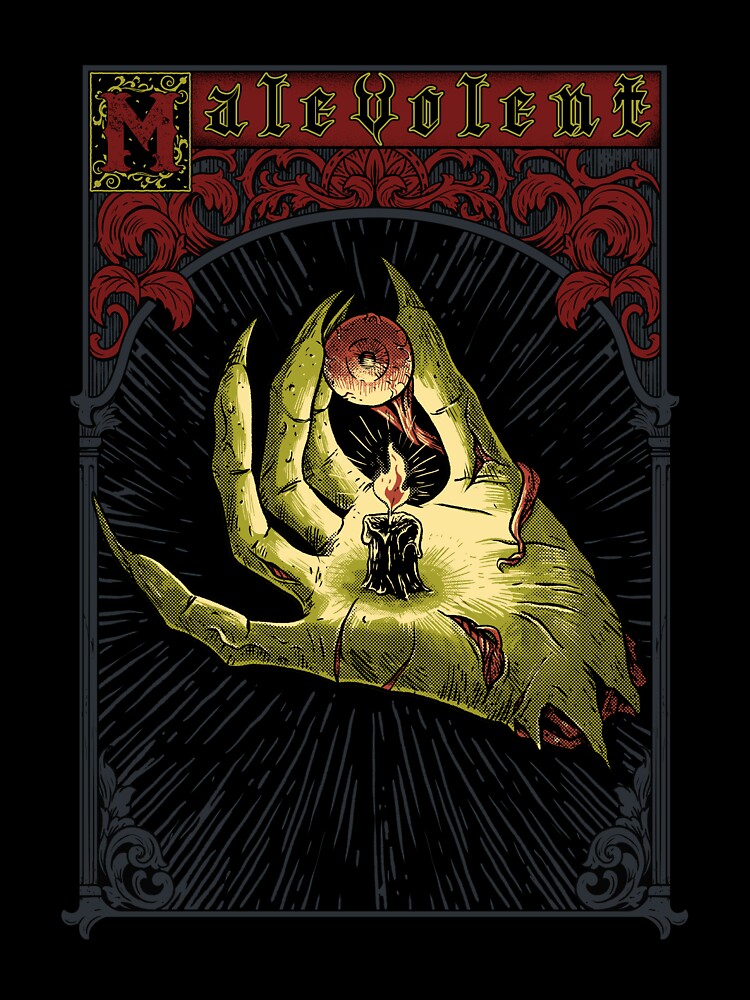 Hand of Malevolence: Black Tee by MalevolentCast