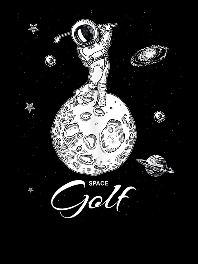 Cool Astronaut Novelty Play Golf Graphic Tees & Cool Designs Tank Top by AdonisShop