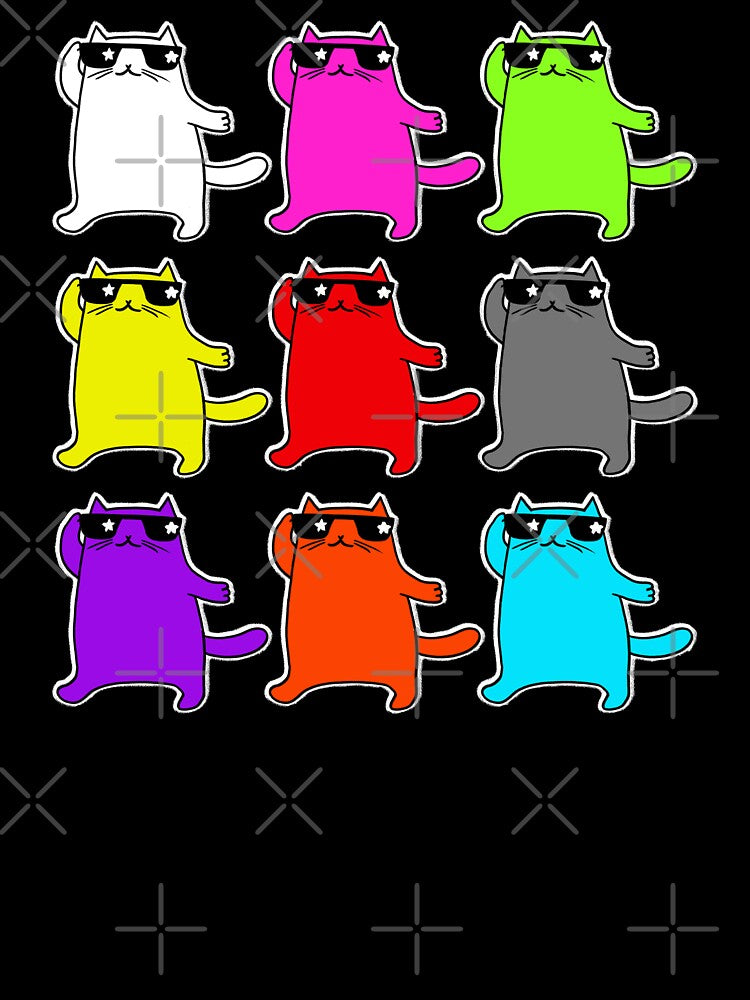 Cool pop art cat by eri-morie
