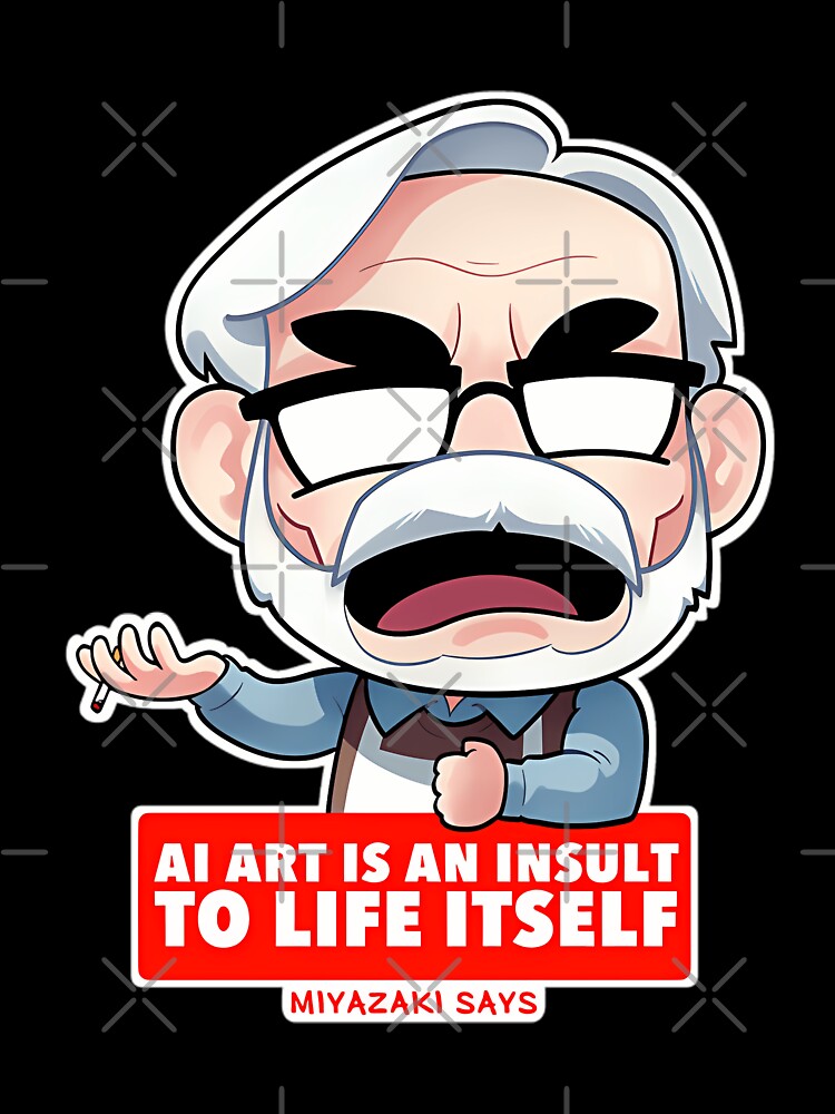 Ai Is An Insult Unisex by AllSeasons Art