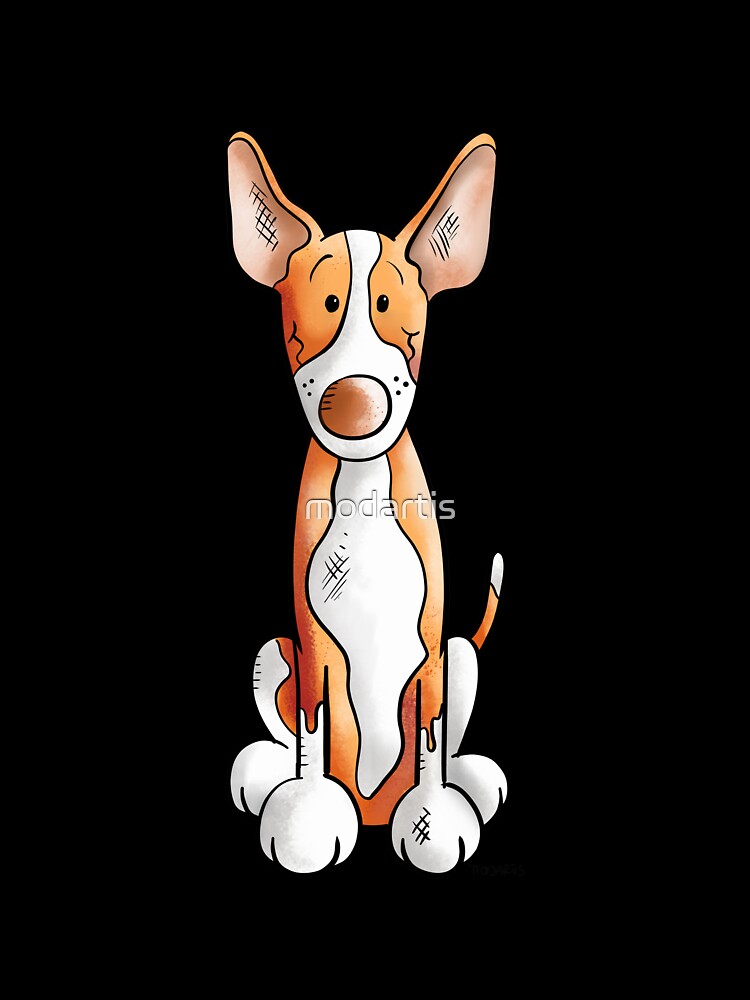 Funny Podenco Dog by modartis