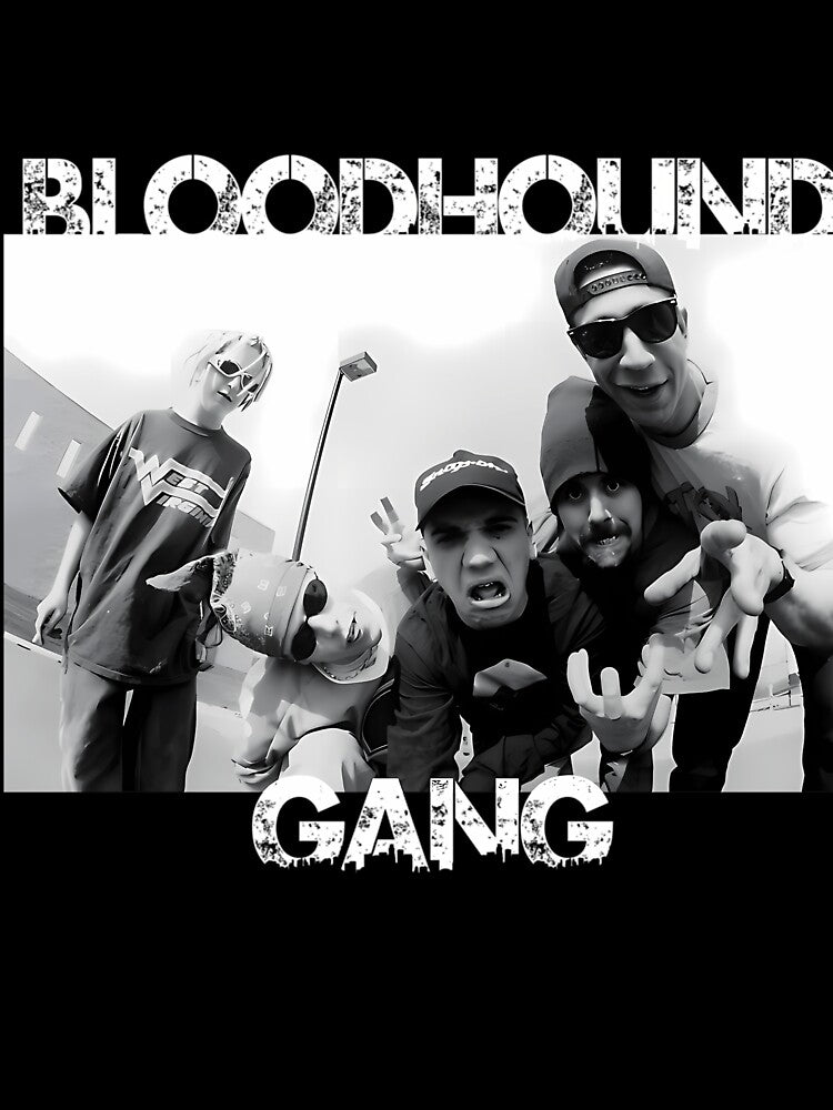 Bloodhound Gang Punk Rock Logo Stickers  Pins by Guadalecastro