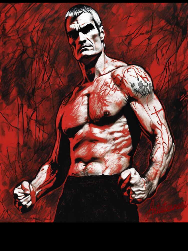 "Henry Rollins: Raw Punk Power" by Artisticanvas