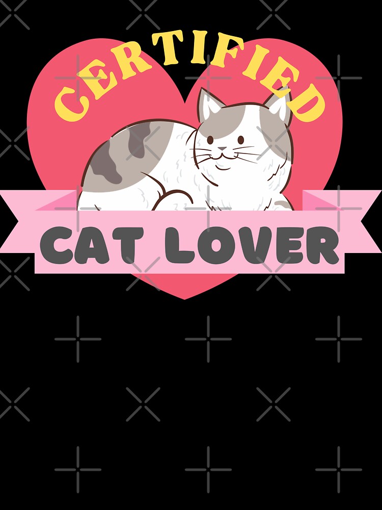 Certified Cat Lover with a Cute Cat by quinellie