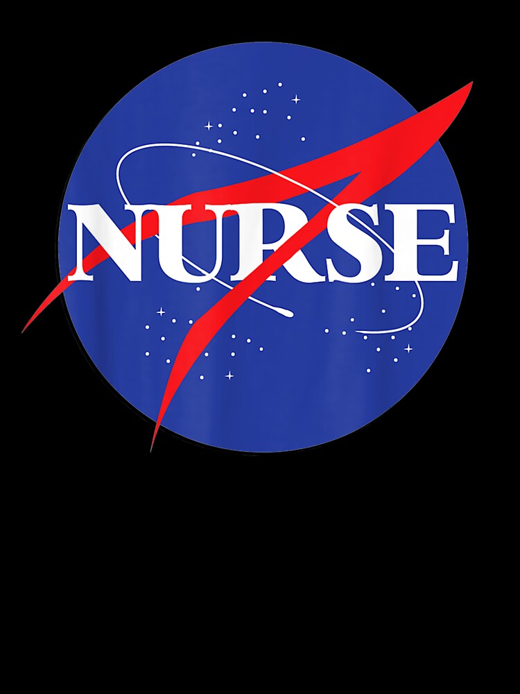 Nurse Astronaut Novelty Retro For Outer Space Nursing by shirleyfinley