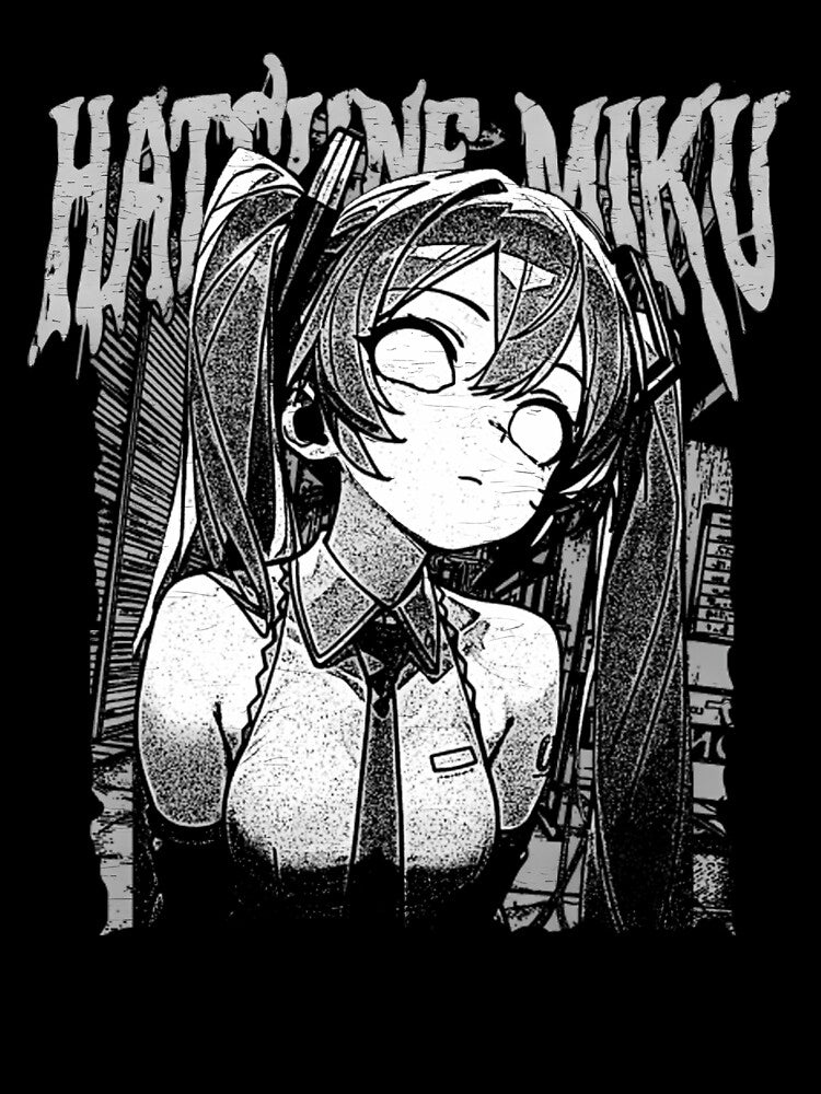 Hatsune Miku Heavy Metal Design by JorgePrado621