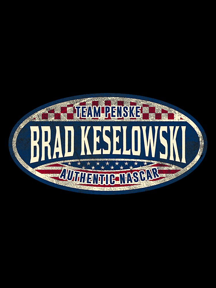 NASCAR - Brad Keselowski - Vintage Premium Tri-Blend by MichelleELawren