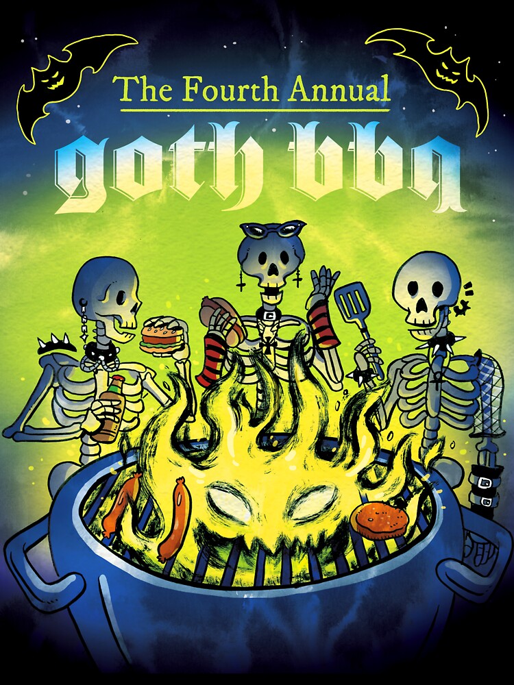 Goth BBQ by linseedling