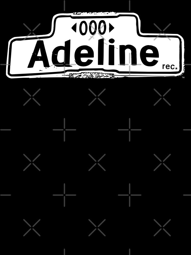 Adeline Records - Defunct Logo Series (Record Label) [White] by bcide