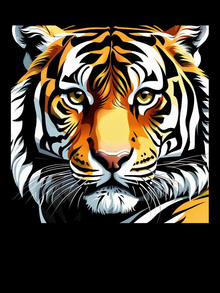 Adorable Tiger Oversized by darrelmertz