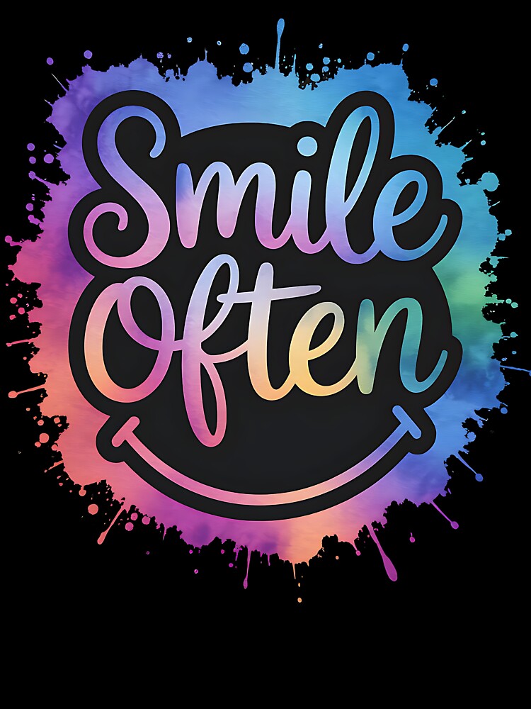 Smile Often by SpeakingPrint2
