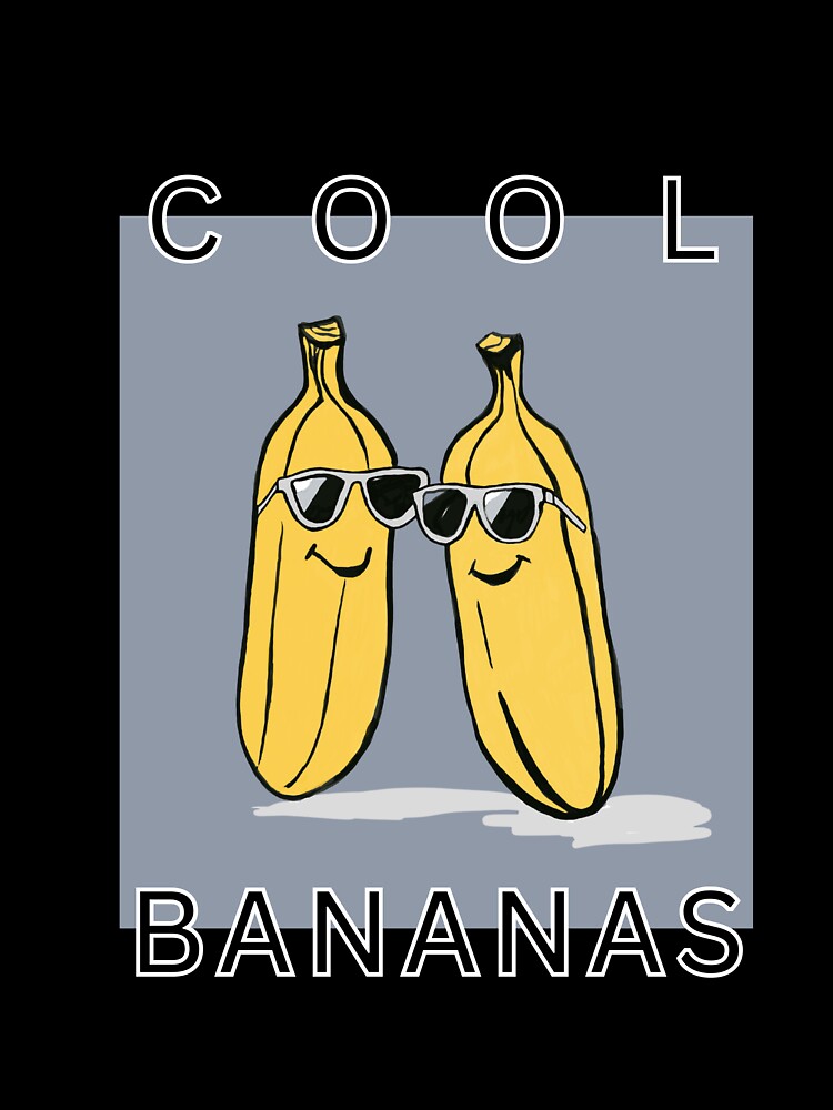 Cool Bananas by DaisyBirdShop