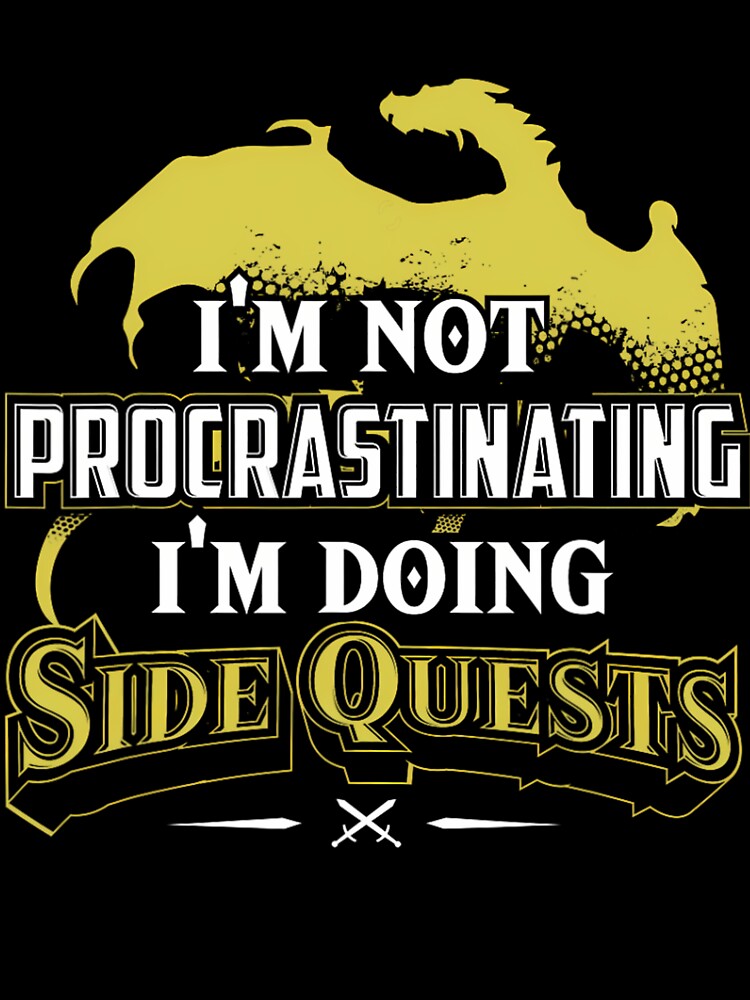 RPG Gamer 	 I'm Doing Side Quests - Casual Crew Neck by jwsbhykze64