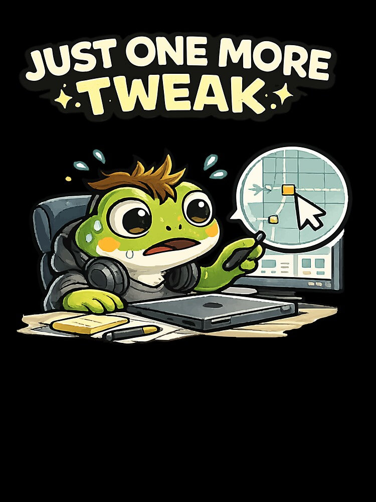 Just One More Tweak Funny Graphic Designer by trendink77