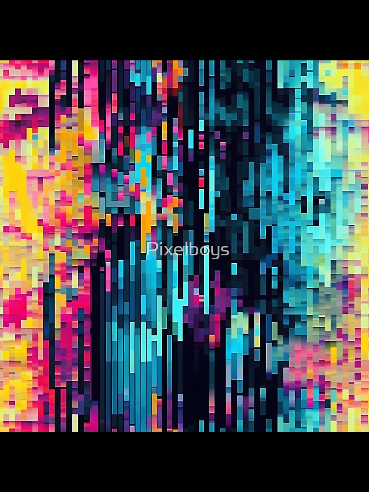 Glitch Art - The Still Eye - Pixel Art by Pixelboys