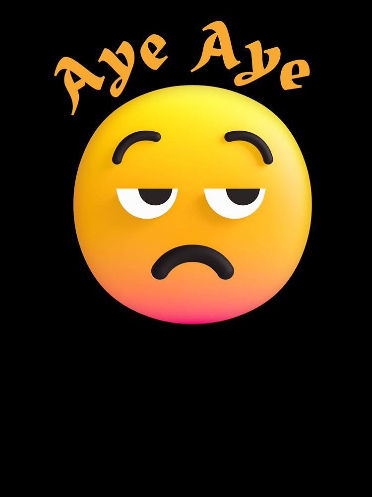 Aye Aye Funny Novelty Welsh Design From Wales by AllThatIsWelsh