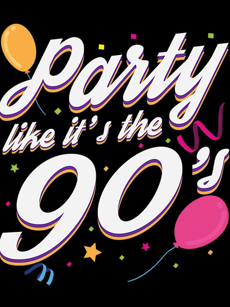 I Love 90S Nineties Fancy Dress Theme Party Gift by intentioncorre