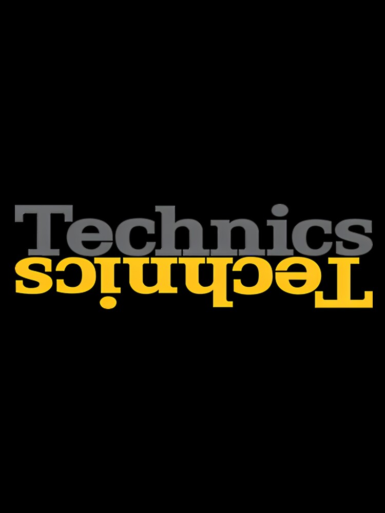 Technics Vintage Retro Aesthetic Logo by ToneyLarson1