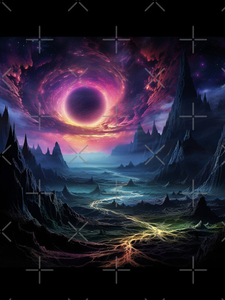 Dark Fantasy Landscape - Black Hole Sun by Fantasy Masterpiece