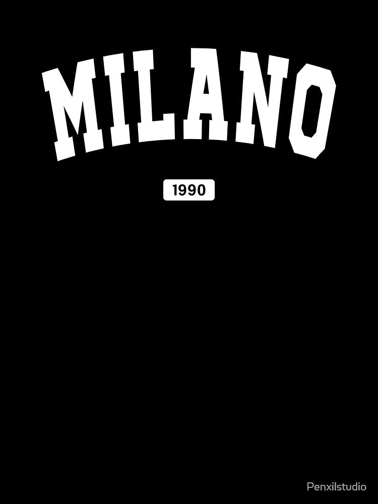 Milano 1990 Sweatshirt White by Penxilstudio