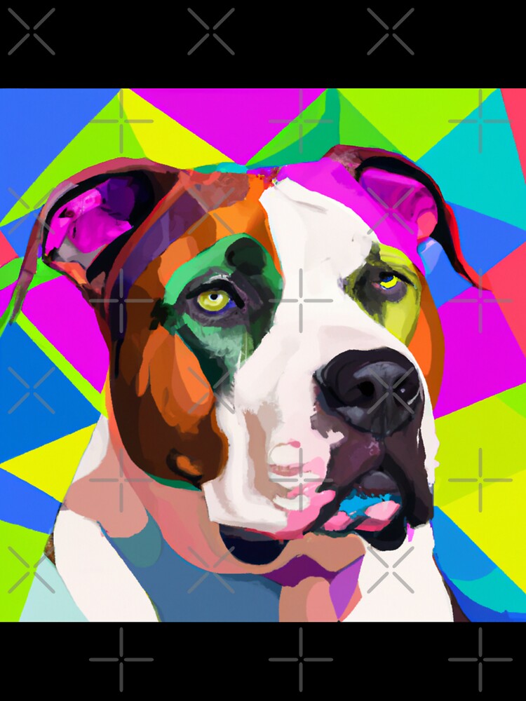 Pop Art AmStaff by NiftyTees