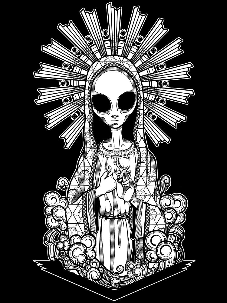 The alien Virgin - Black version by ToleStyle