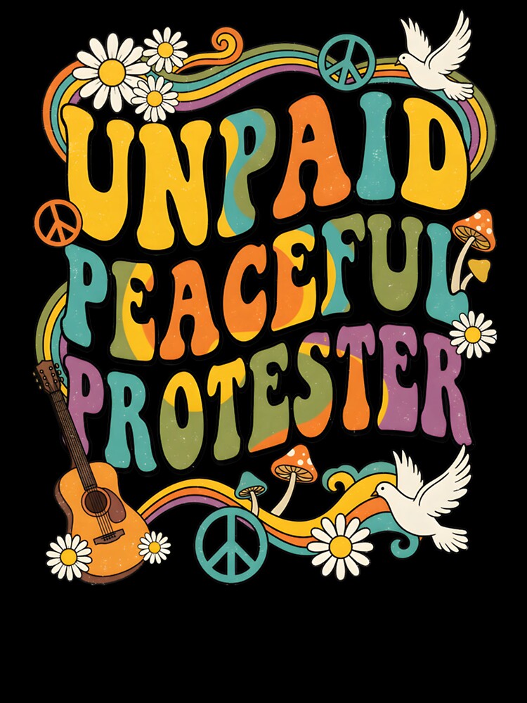 Unpaid Peaceful Protester by AnitaBice