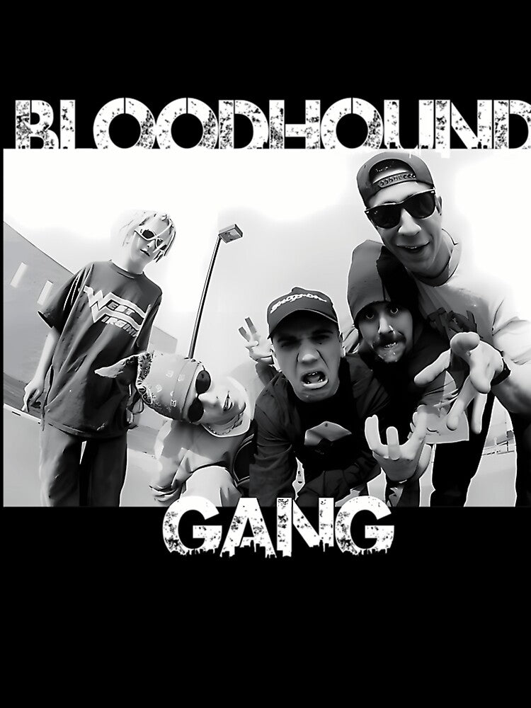 Bloodhound Gang Punk Rock Logo Stickers  Pins by MilfaBussines