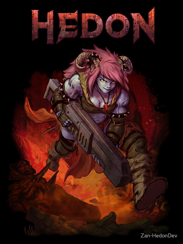 HEDON Original Cover Art (Clothing Splash) by Zan-HedonDev