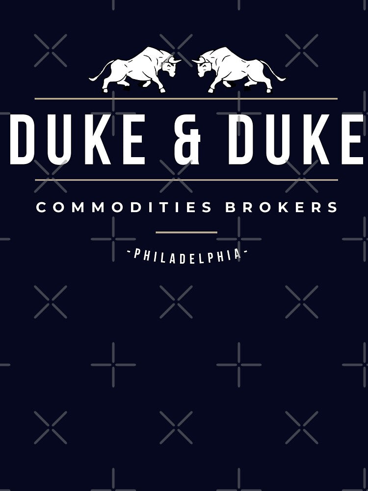 Duke & Duke - Commodities Brokers - modern vintage logo by Primotees