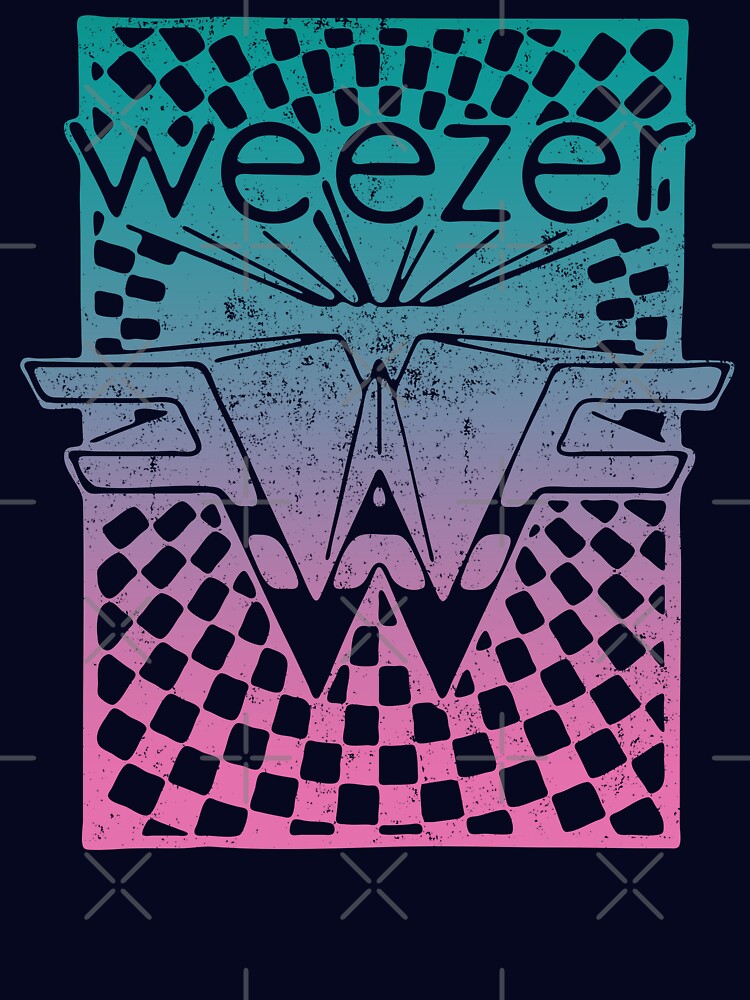 Checkered Weezer Poster (aged) by ElChadino's