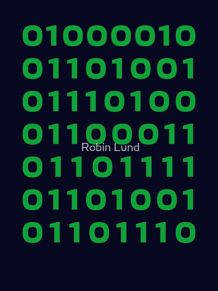 Bitcoin binary by Robin Lund