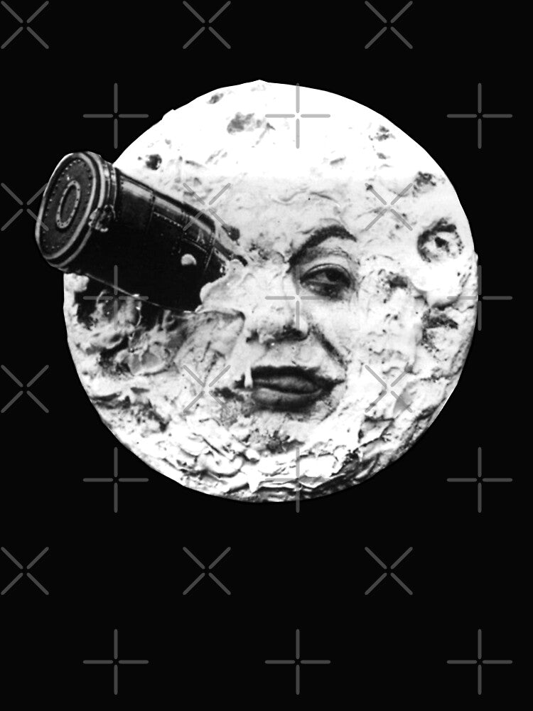A Trip to the Moon (Le Voyage Dans La Lune) - face only by Chris Lally