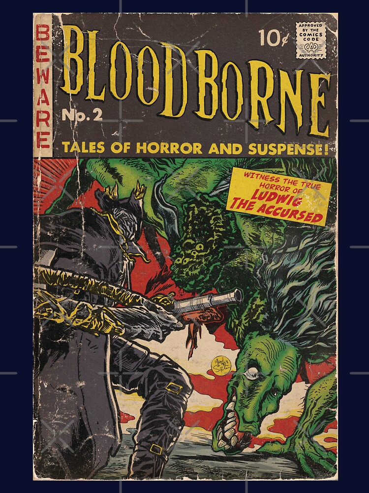 "Tales of Horror" Comic Book Cover Fan Art by MarkScicluna