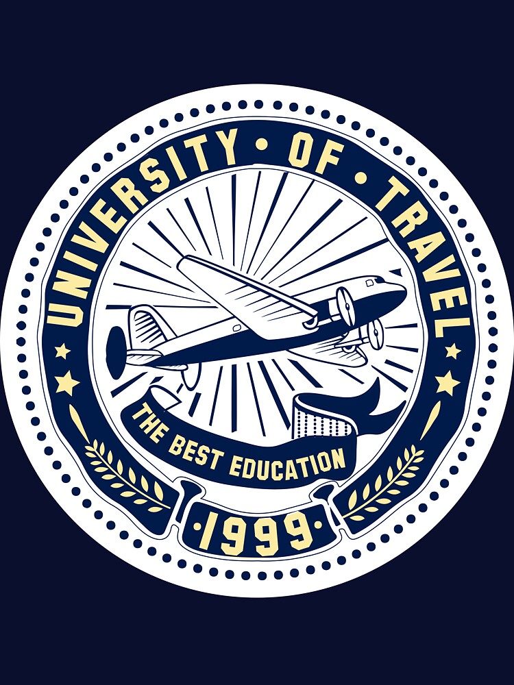 University of Travel Round Logo by groovygear