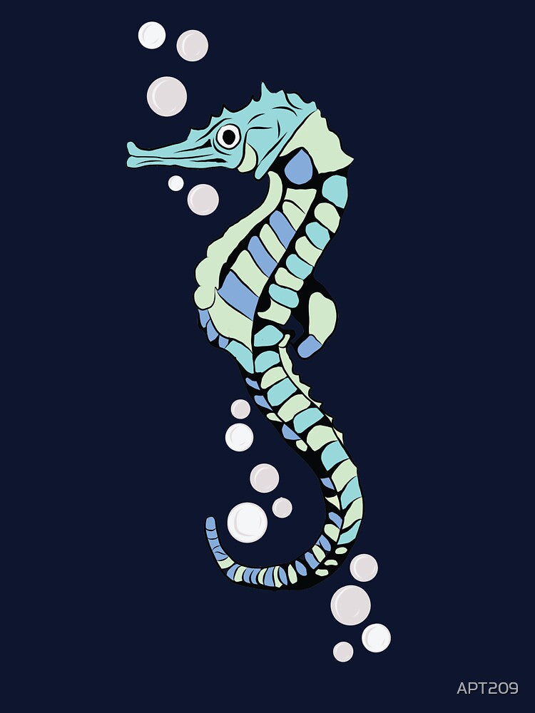 Seahorse Cartoon by APT209