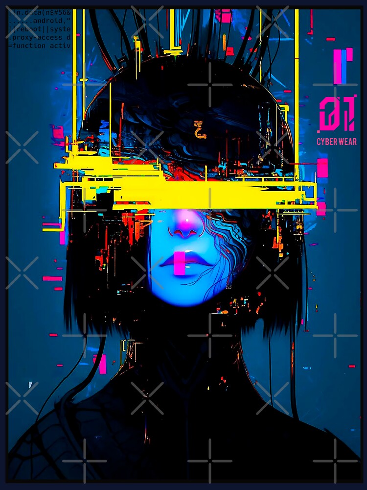 Vaporwave Aesthetic Glitch Girl by ShurikenStar