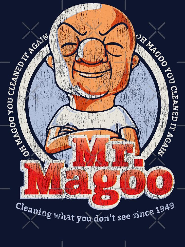 Mr. Magoo as Mr. Clean Worn Dks by Alema Art