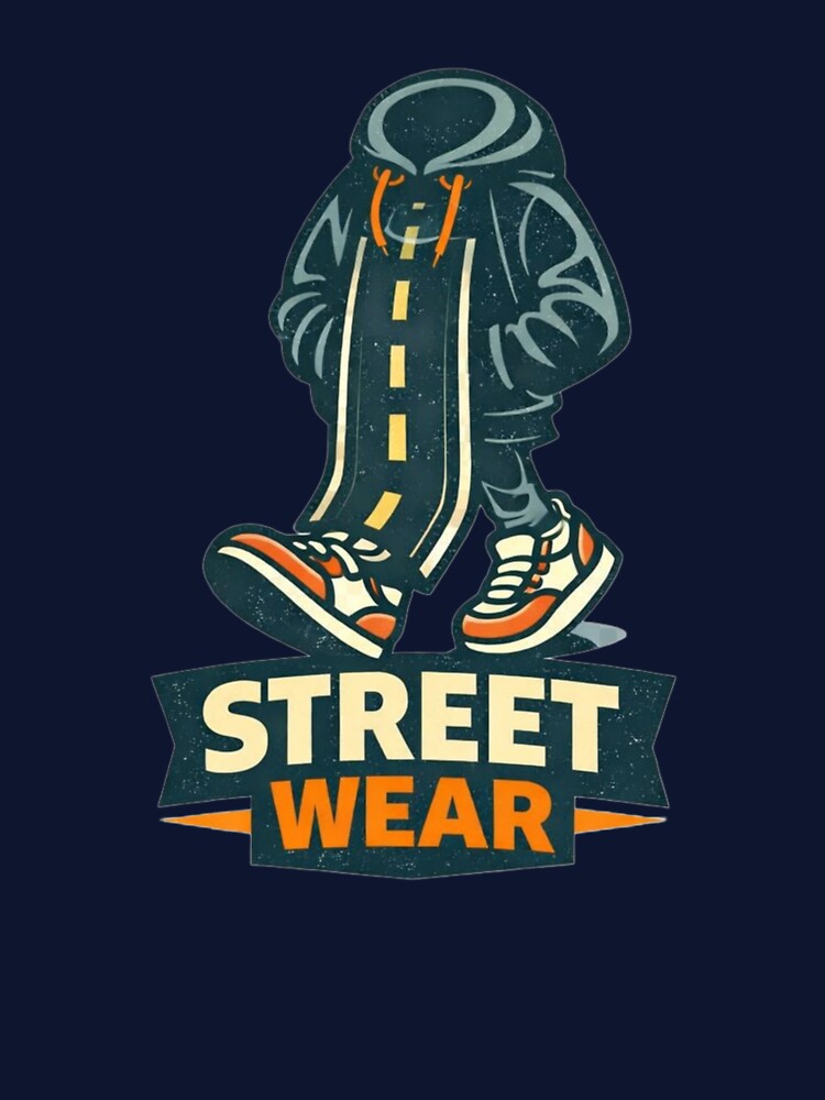 Streetwear Style Illustration – Urban Fashion Design by Rebelloom