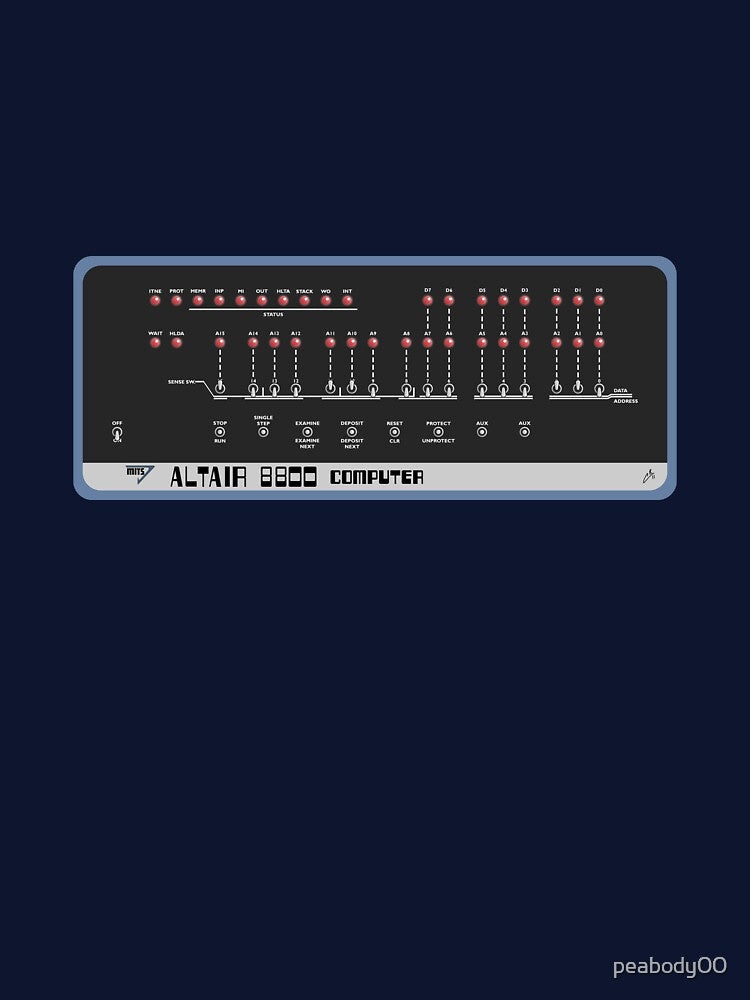 Altair 8800 Retro Computer by Peabody's Place