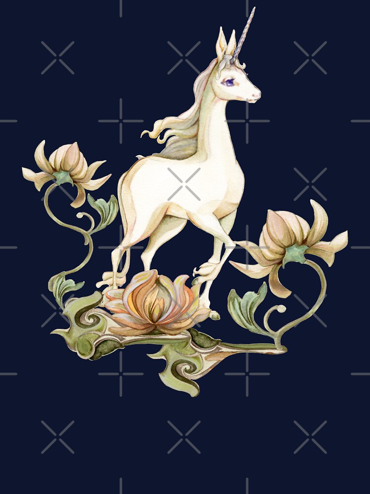 Last Unicorn - Flower Garden by Miriam Steinau