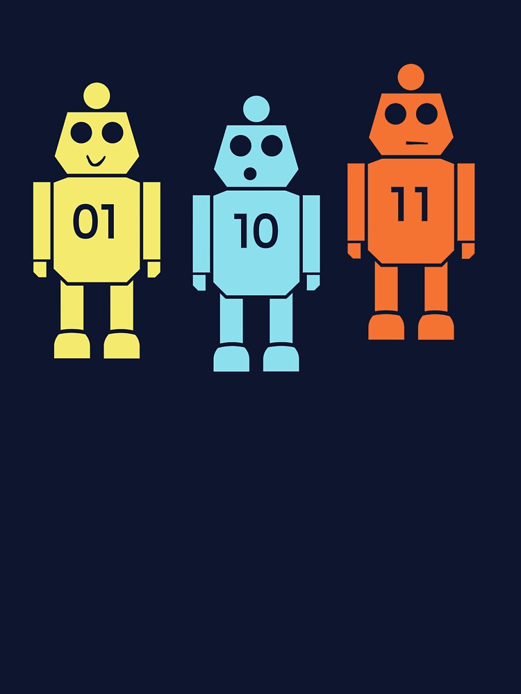 Cute Robots Binary Christian's Survivor Shirt Season 50 by TackyTime