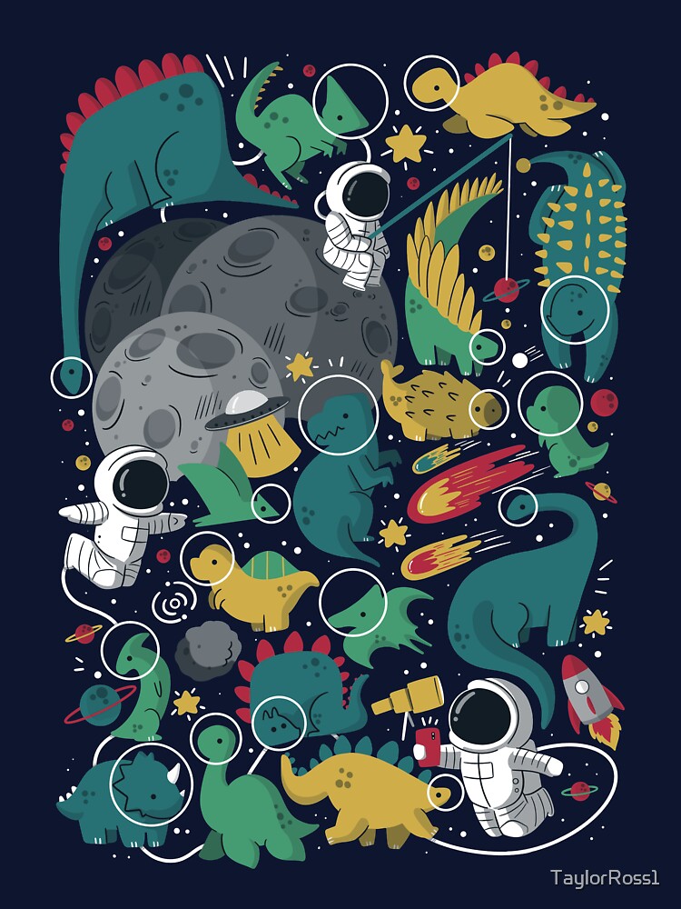 Space Dinosaurs by TaylorRoss1
