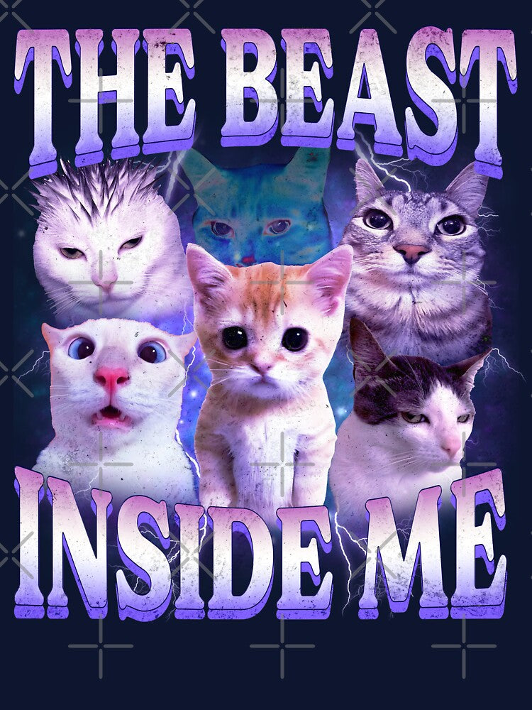 The Beast Inside Me Funny Cats Meme by MrRyanX