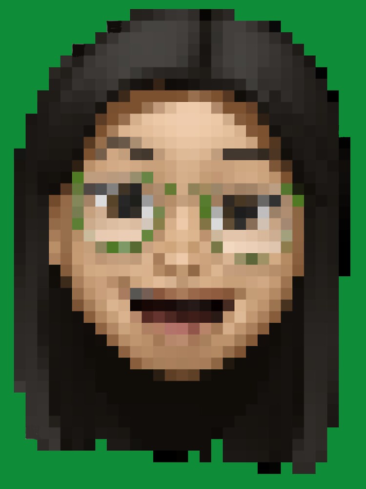Pixel head by SeaFury and Pete