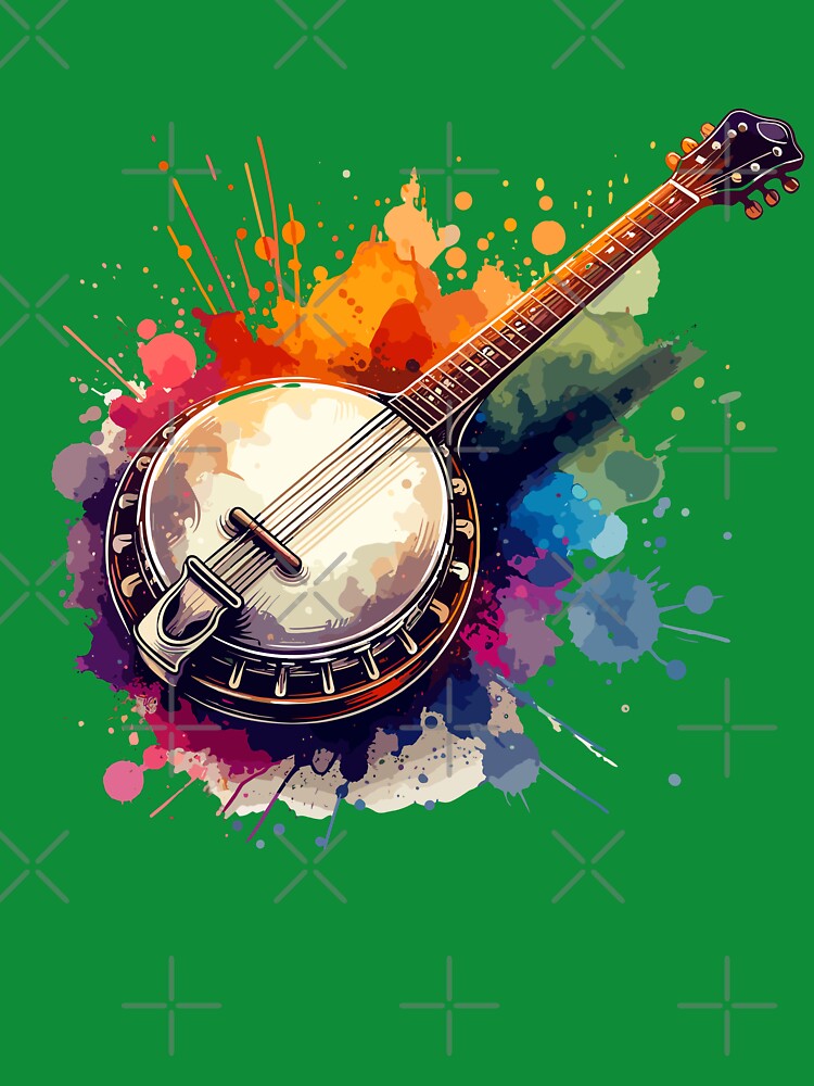 Colorful Banjo by RayCrimson
