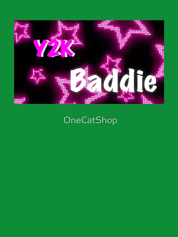 Y2K Baddie Pink Sticker Year 2000 Baddie Pink Sticker by OneCatShop